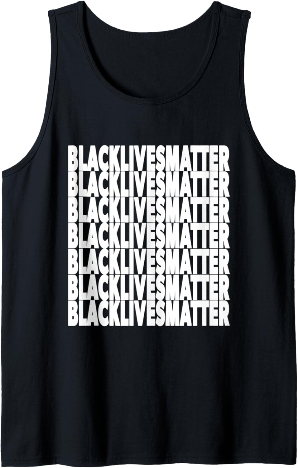 Black Lives Matter BLM Social Justice Political Protest Tank Top