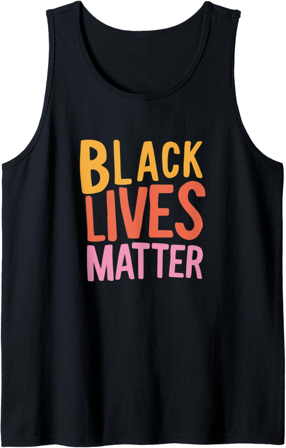 Black Lives Matter BLM Equality Activist Social Justice Tank Top