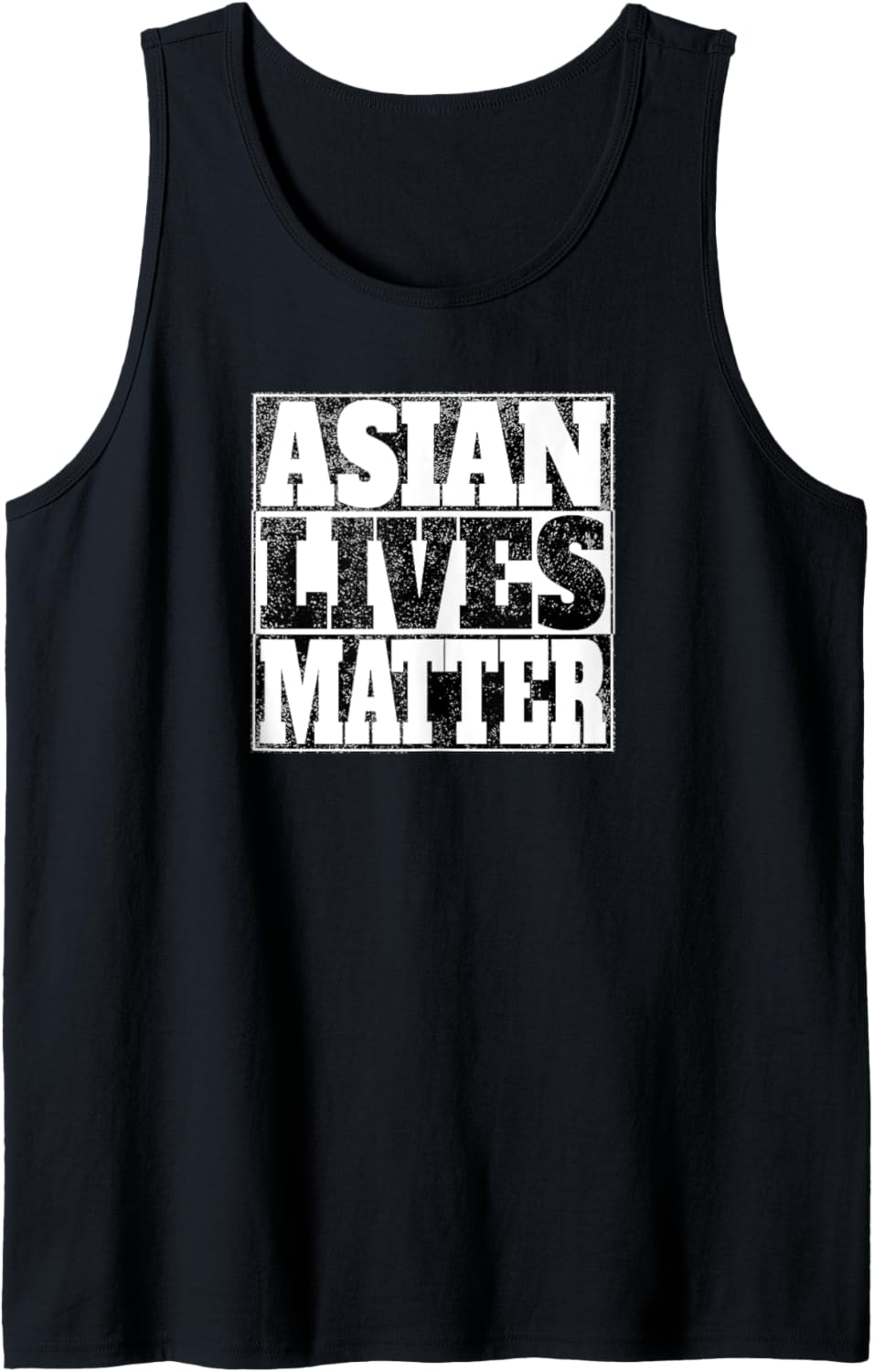 Asian Lives Matter Human Rights And Equality For All Tank Top