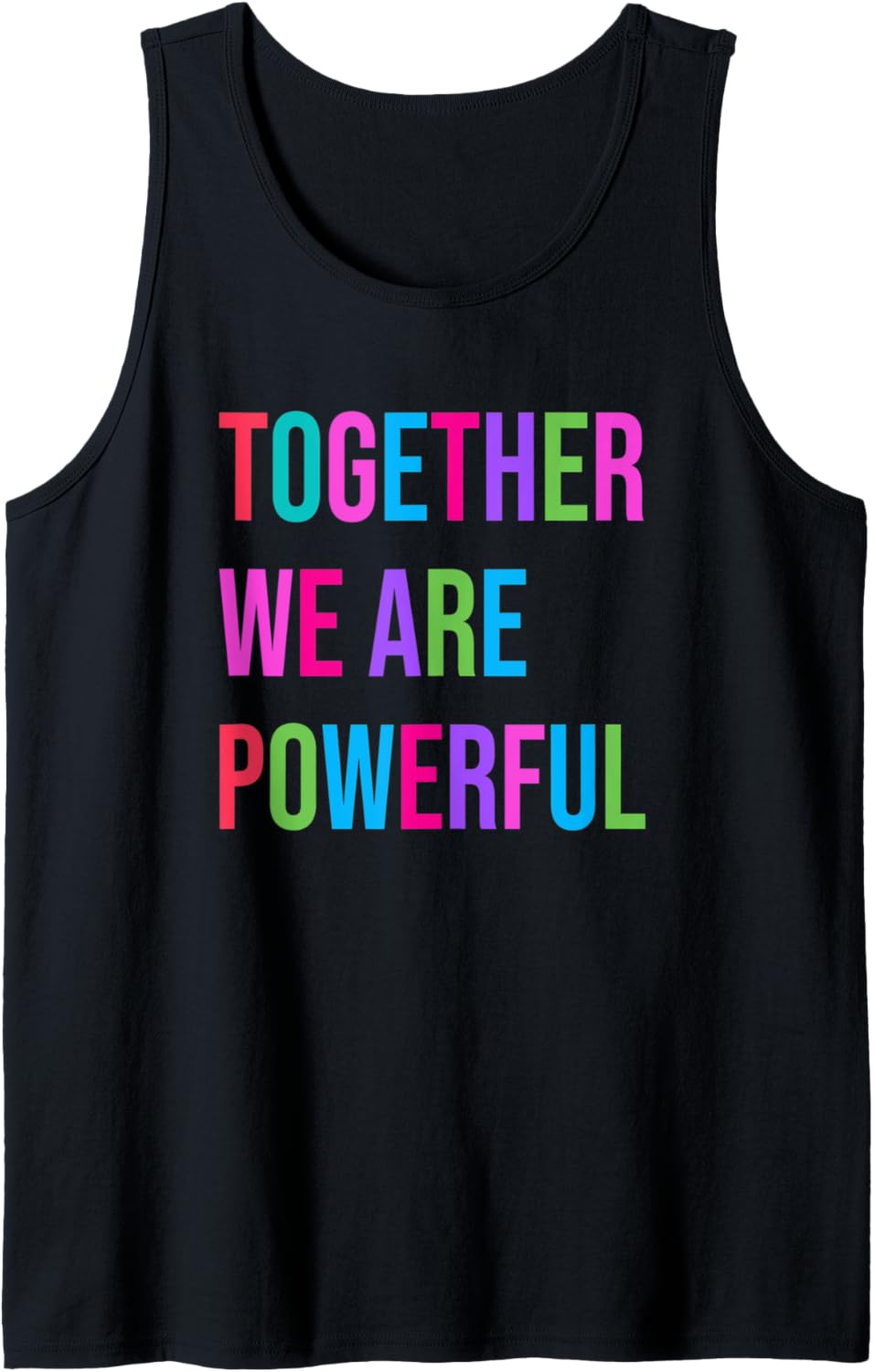 "Together We Are Powerful" Women Vote For Social Justice Tank Top