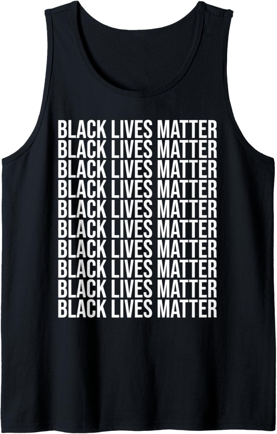 Black Lives Matter   Support Human Rights BLM Tank Top