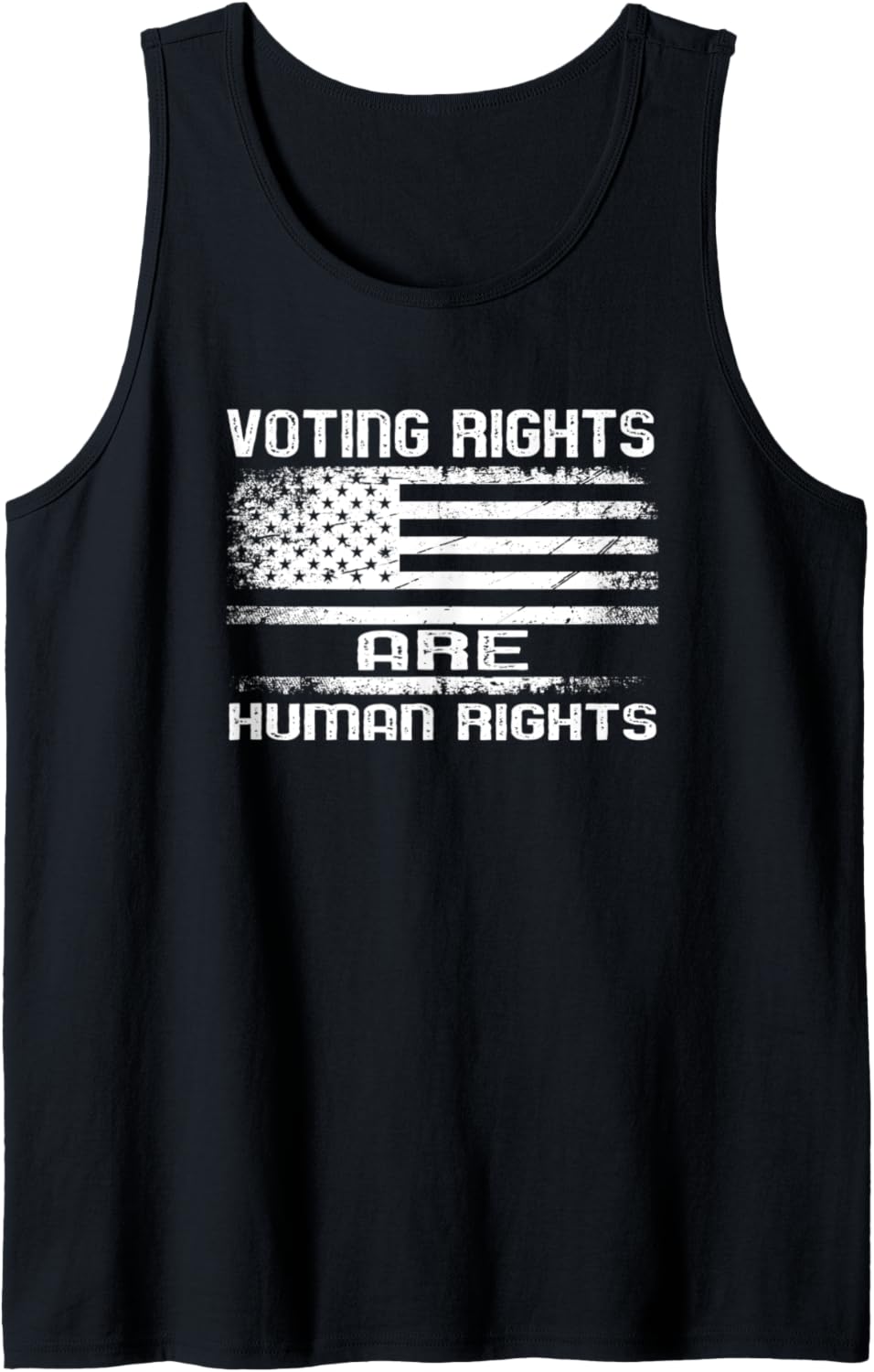 Election Vintage Democrats Voting Rights Are Human Rights Tank Top
