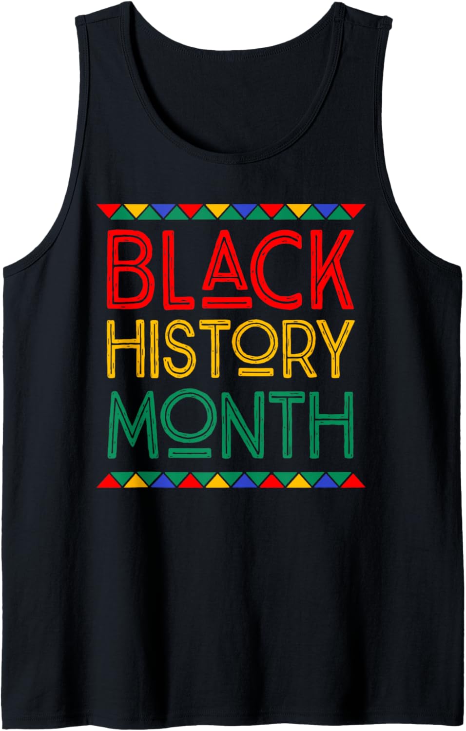 Black History Month Social Justice Afro Caribbean Fun Gift Tank Top