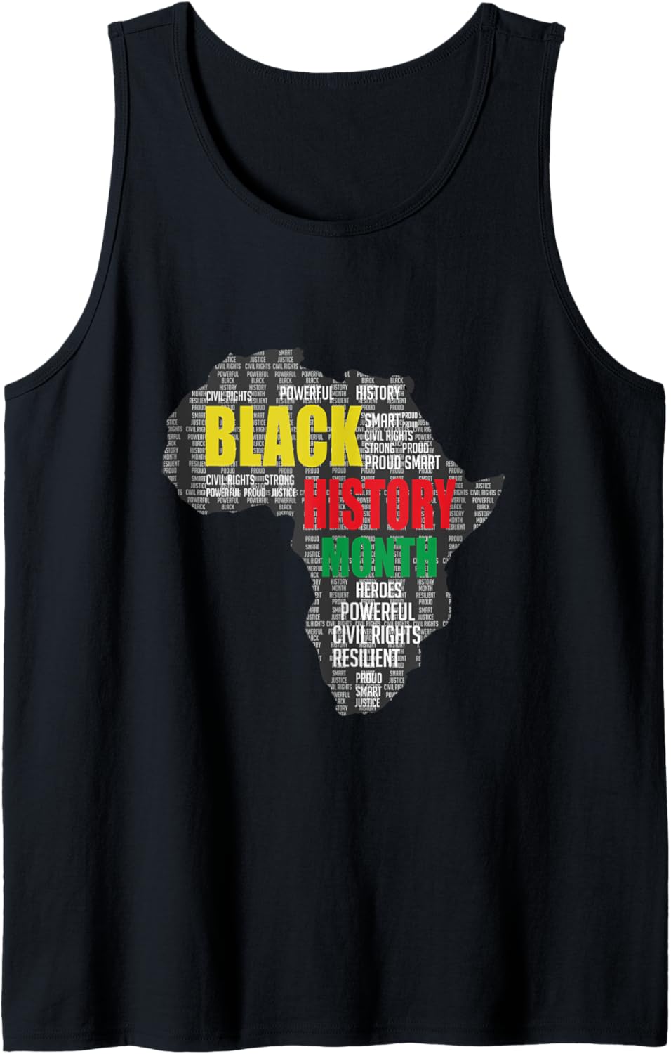 Black History Human Rights Advocate Tank Top