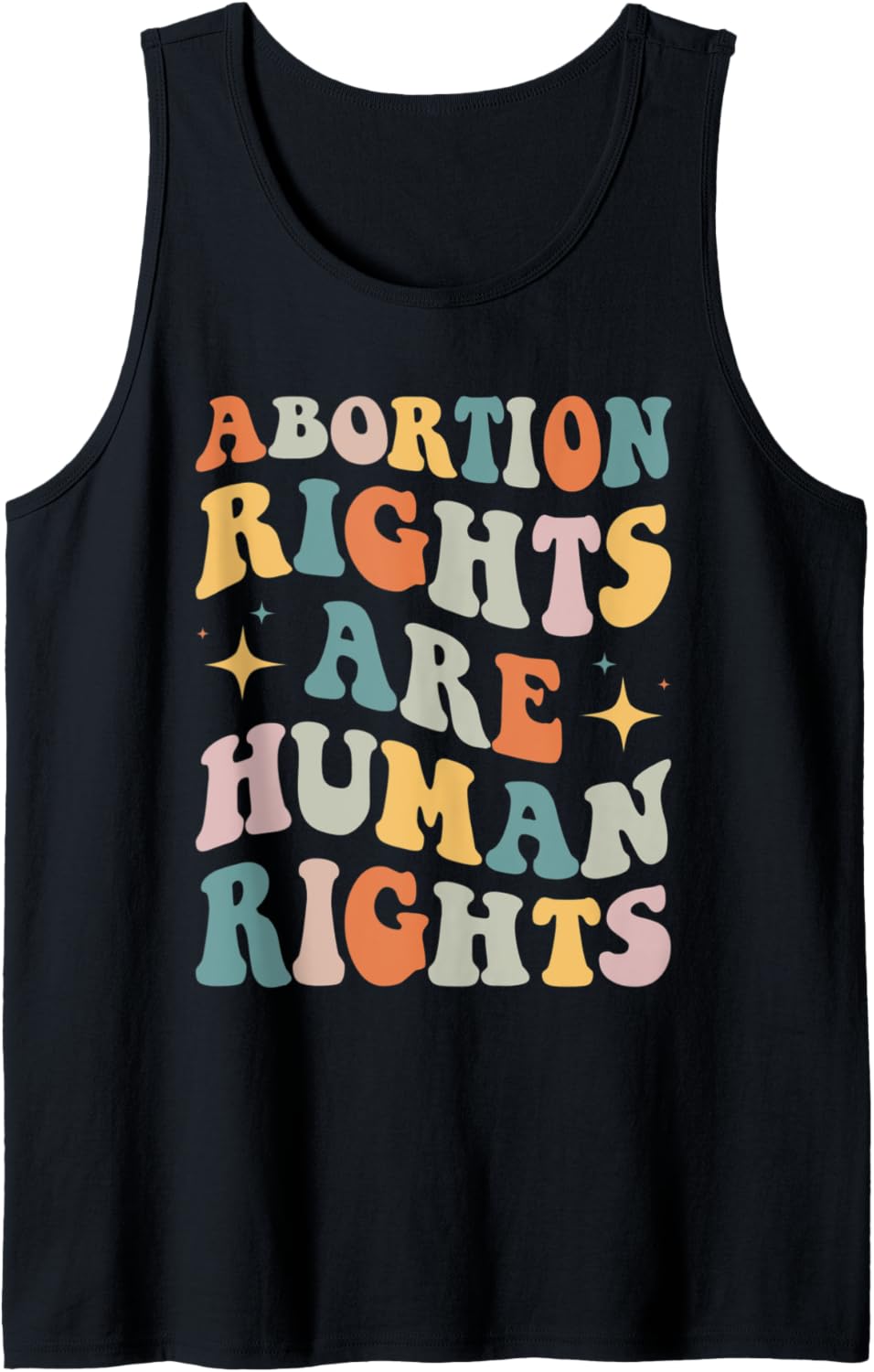 Abortion Rights Are Human Rights Tshirt Women Feminist Tank Top
