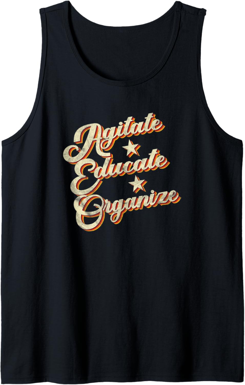 Agitate Educate Organize \/ Civil Rights and Social Justice Tank Top