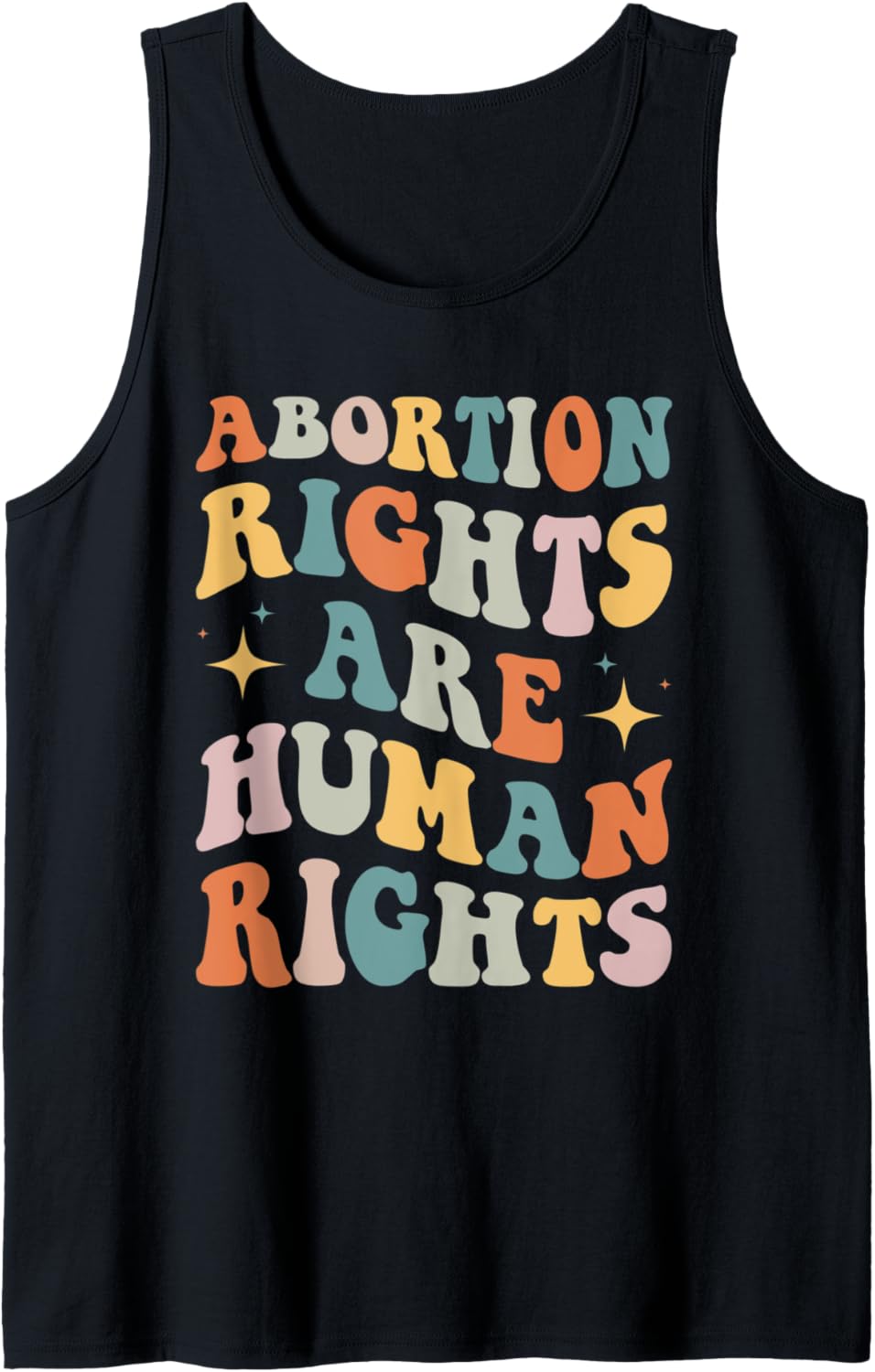 Abortion Rights Are Human Rights Shirt Pro Choice Feminist Tank Top