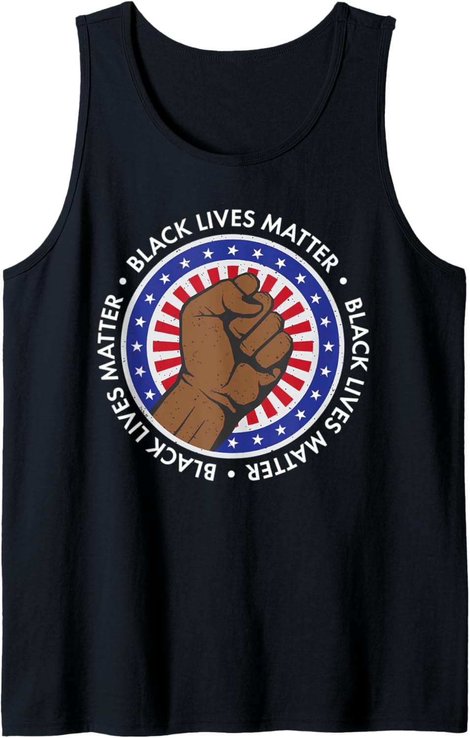African American Black Pride Fist Voter Social Justice Tank Top