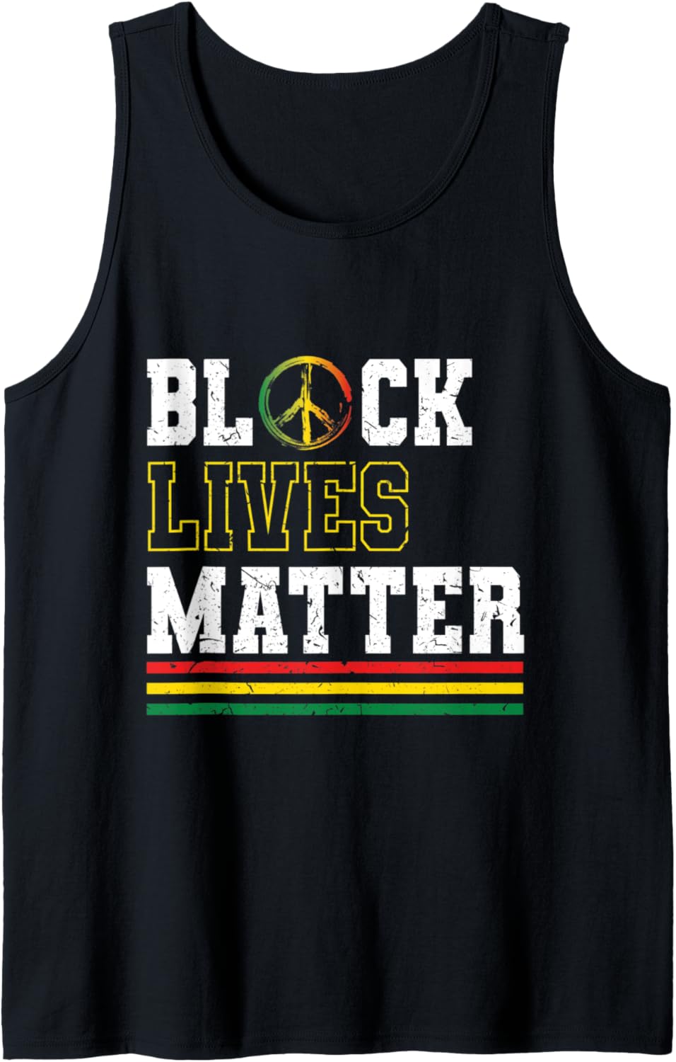 Black lives matter stop racism human rights Tank Top