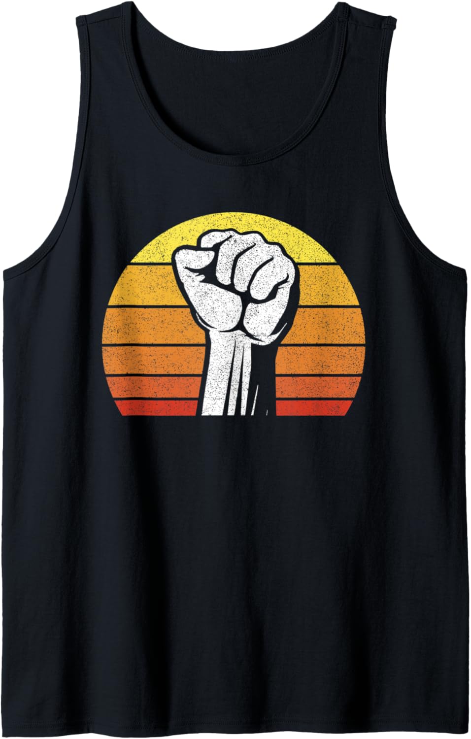 Black Power Fist Protest Social Justice Black Lives Matter Tank Top