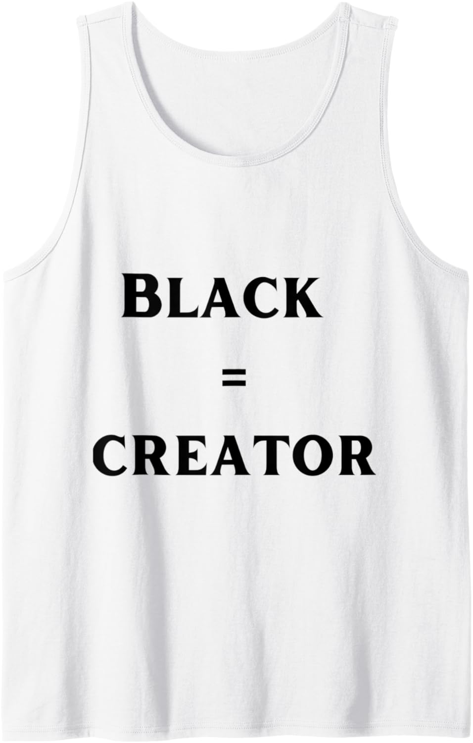 Black Is Creator Black Lives Matter Human Rights Tank Top