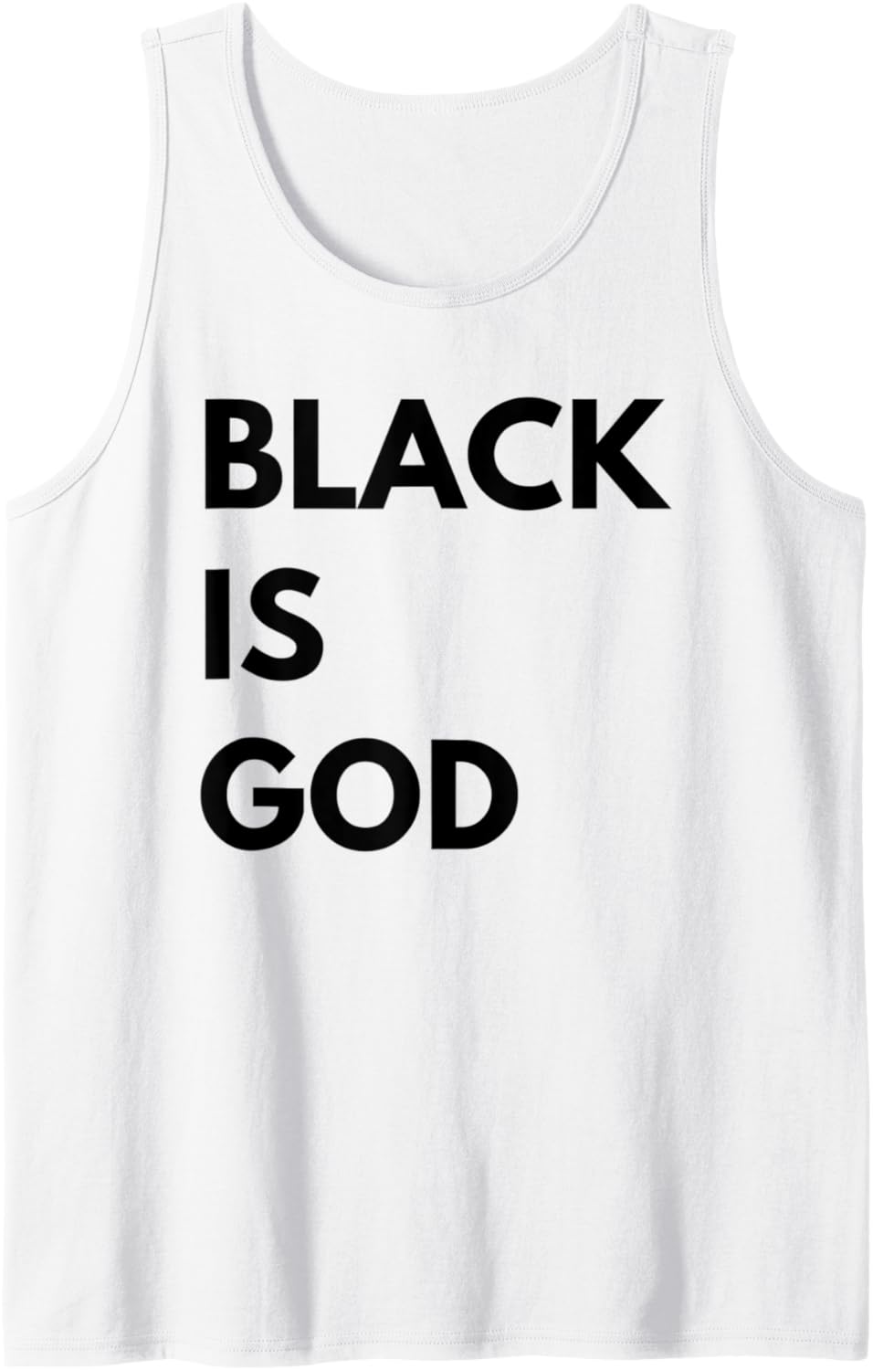 Black Is God Black Lives Matter Human Rights Tank Top