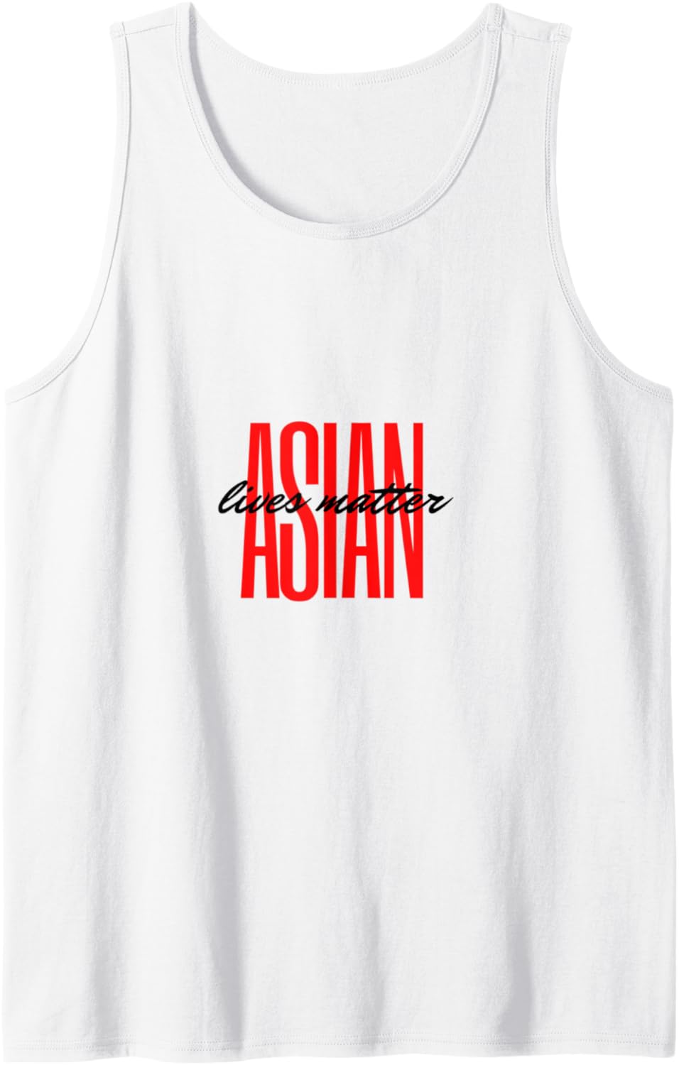 Asian Lives Matter Equality Human Rights Social Justice Tank Top