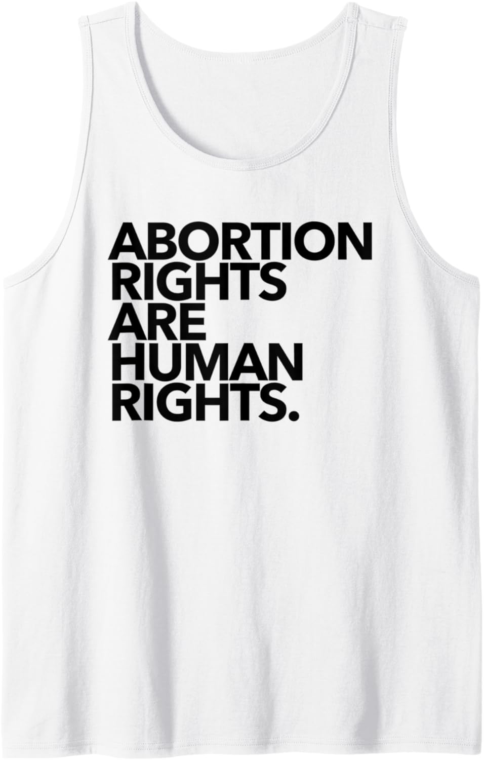 Abortion Rights are Human Rights   Black Tank Top