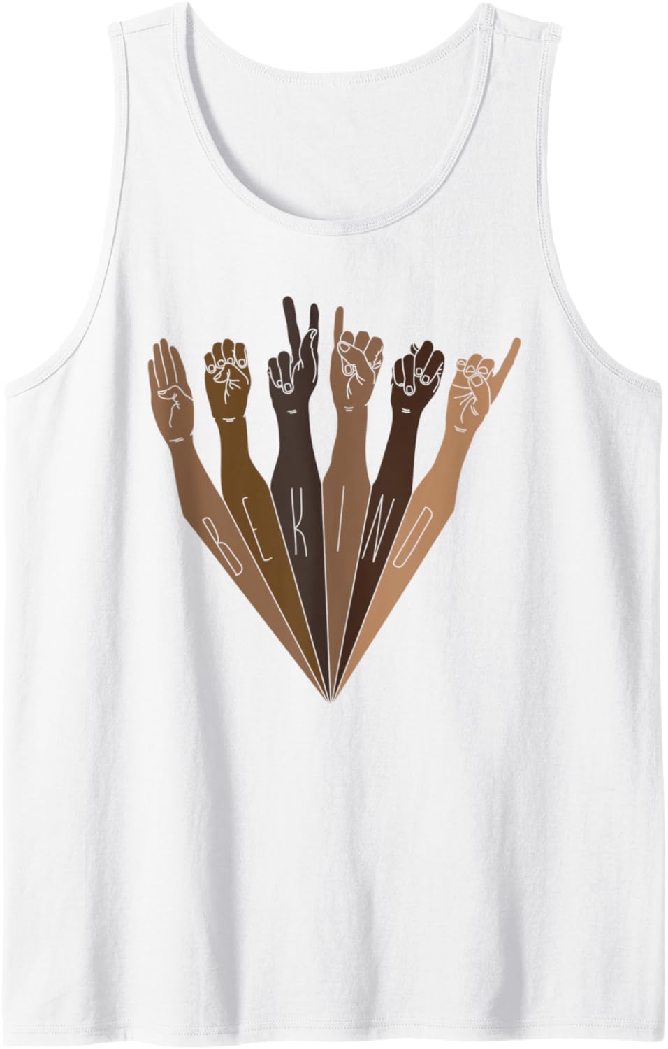 Be Kind Black Lives Matter Black History Month Human Rights Tank Top