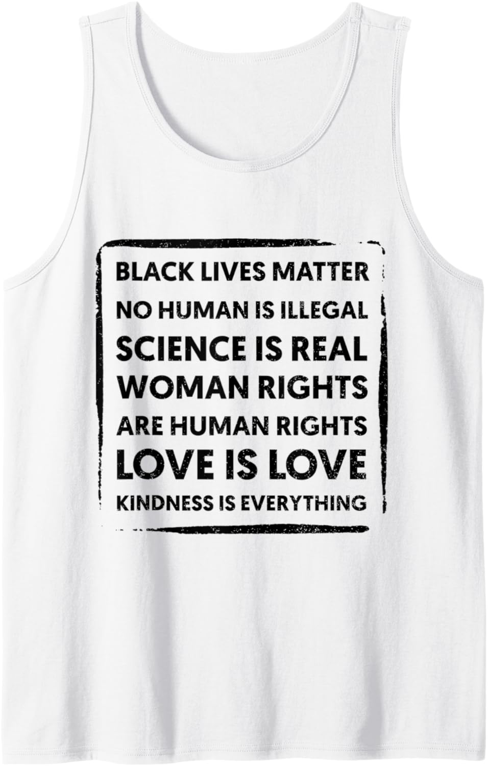 Black Lives Matter Equality Black History Month Human Rights Tank Top