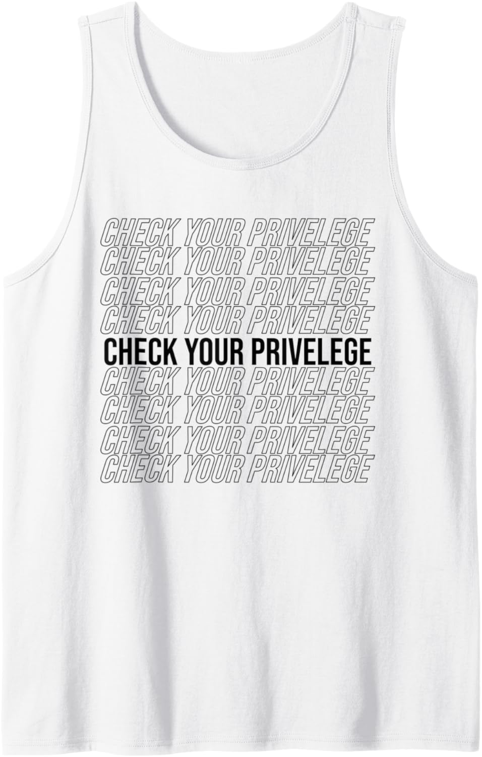check your privilege resist equality social justice feminism Tank Top