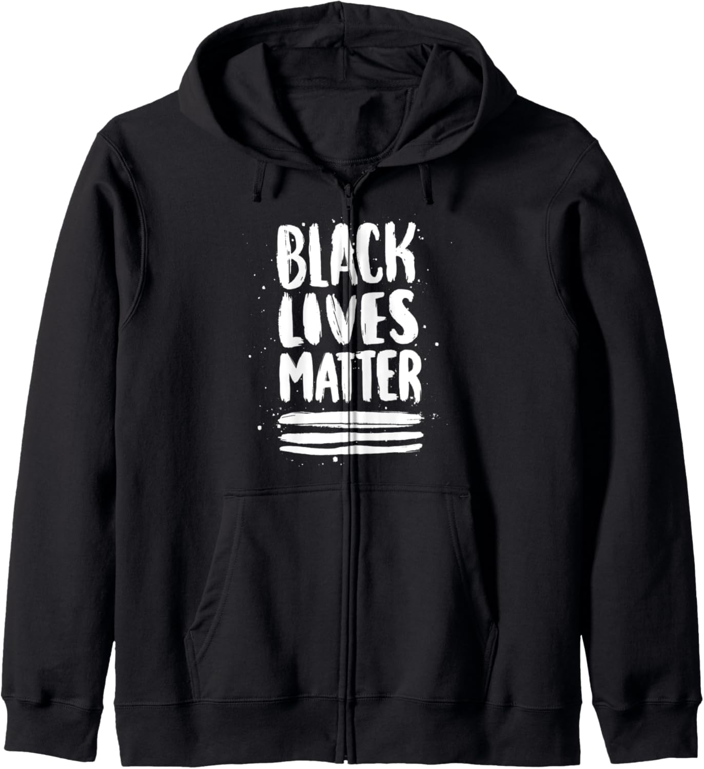 Black Lives Matter BLM, Social Justice Tee for Activists Zip Hoodie