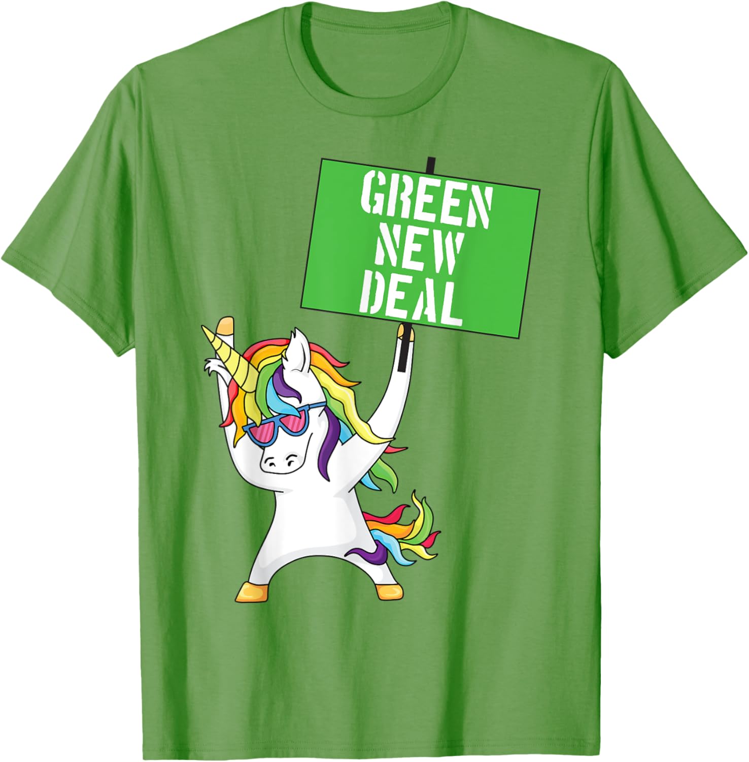 AOC Green New Deal Unicorn Justice Human Rights Activist Dnc