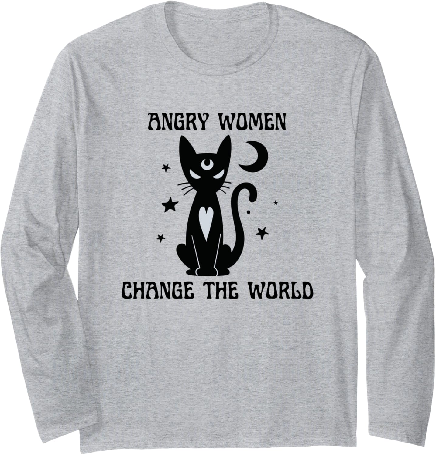 Angry Women Change the World Social Justice Feminism Long Sleeve
