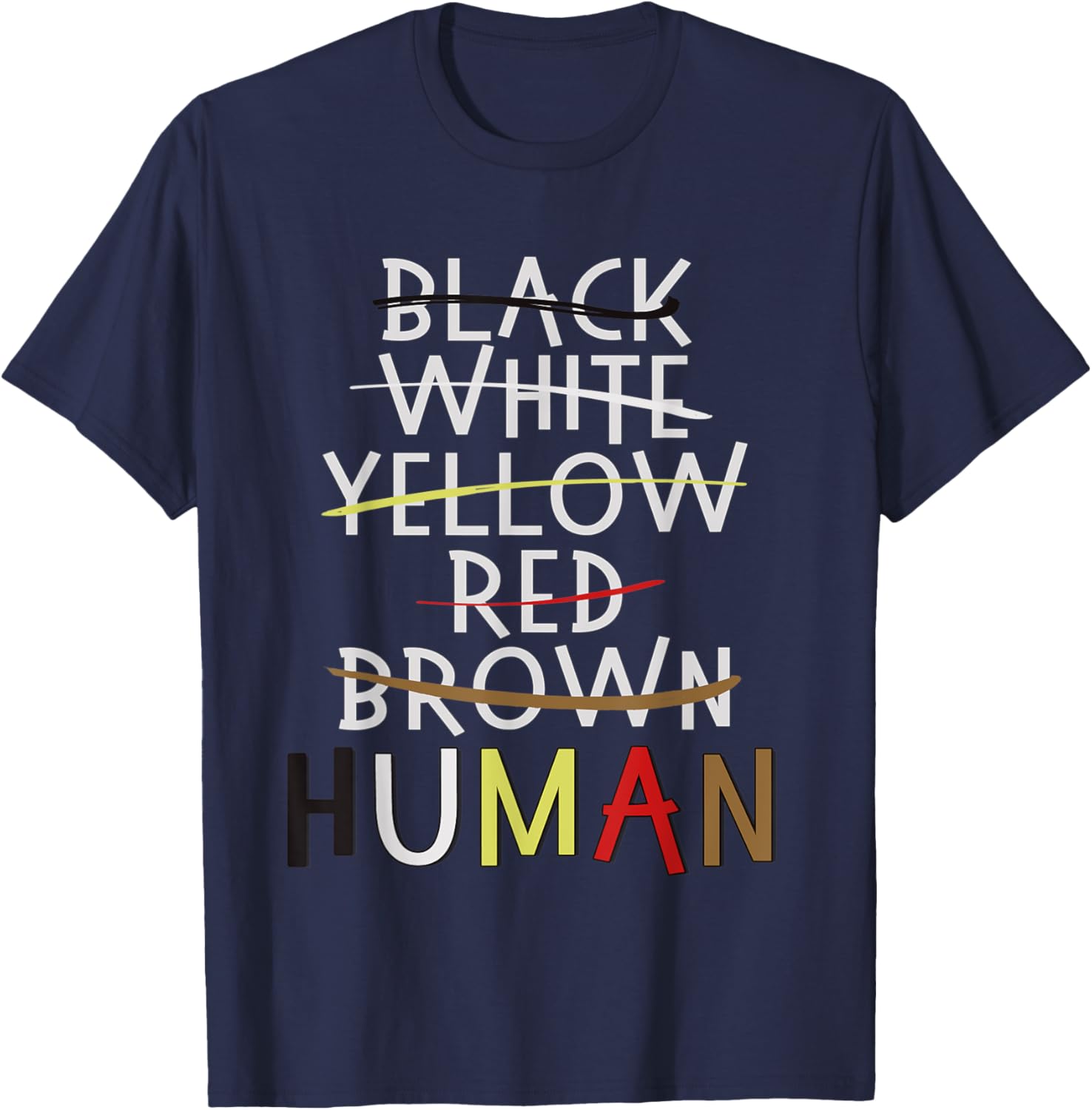 Against Rassism No Racism Human Right Shirt