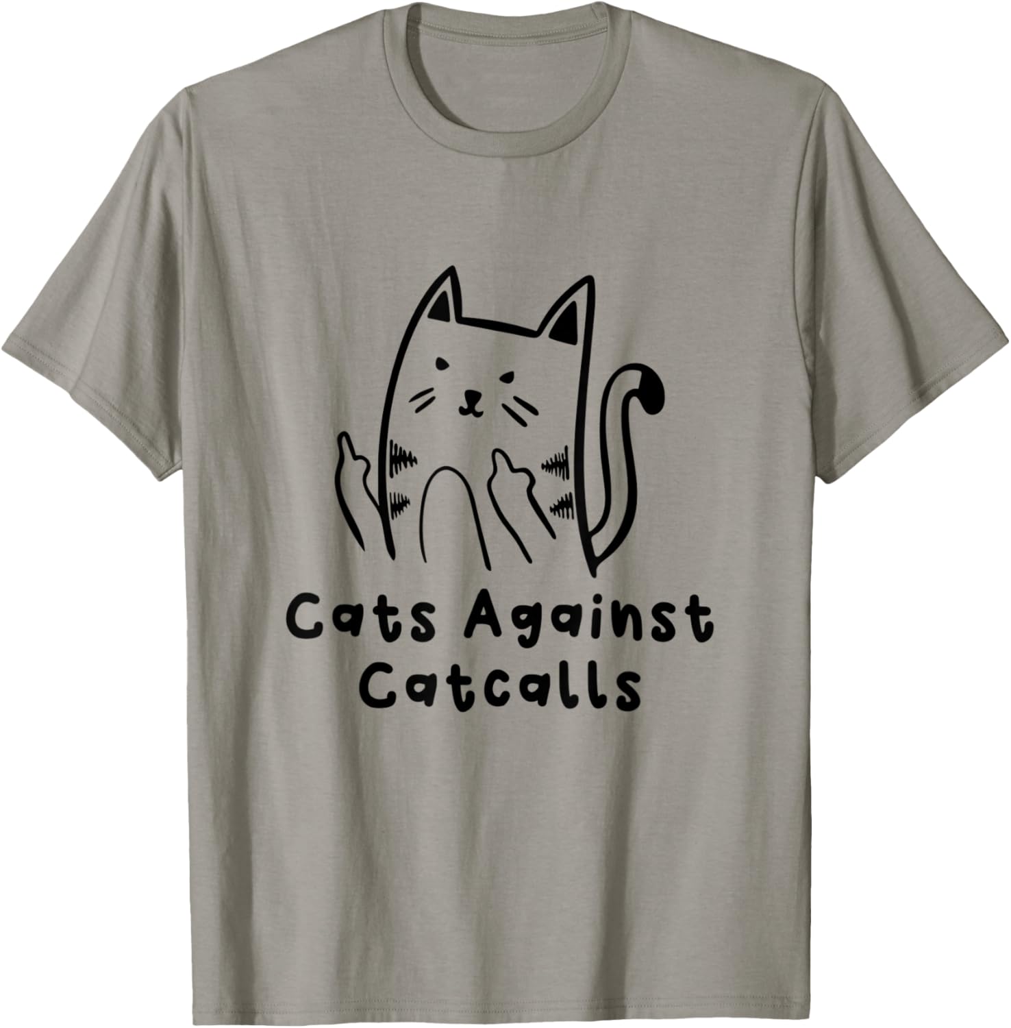 Cats Against Catcalls Middle Finger Feminist Social Justice