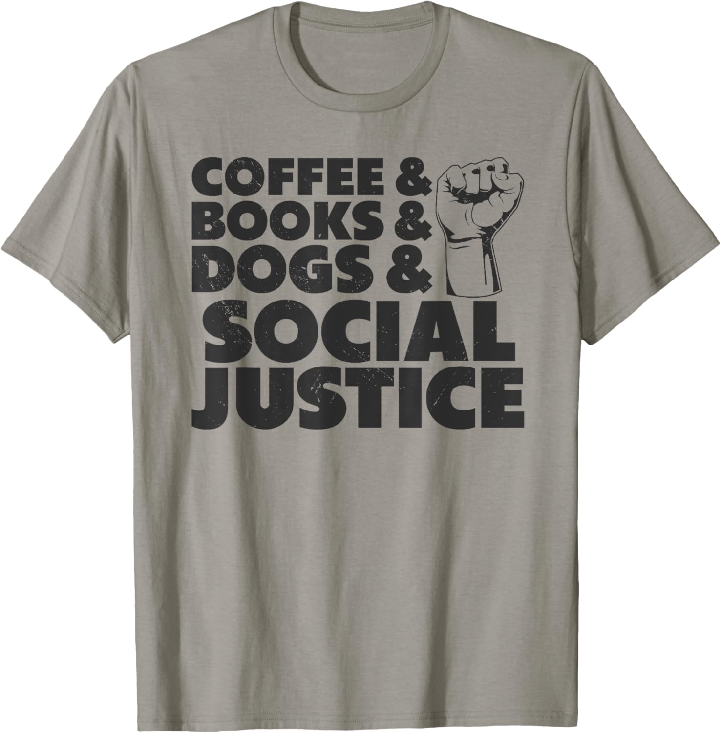 Coffee Books Dogs and Social Justice Human Rights Equality