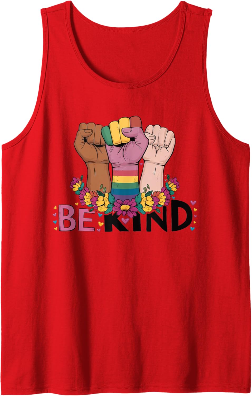 Be Kind LGBTQ   Diversity Equality Inclusion Social Justice Tank Top