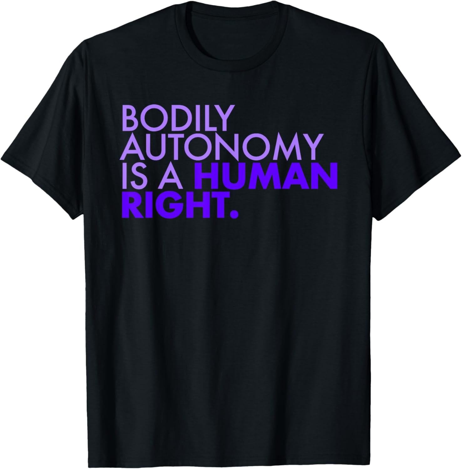 BODILY AUTONOMY IS A HUMAN RIGHT   purples