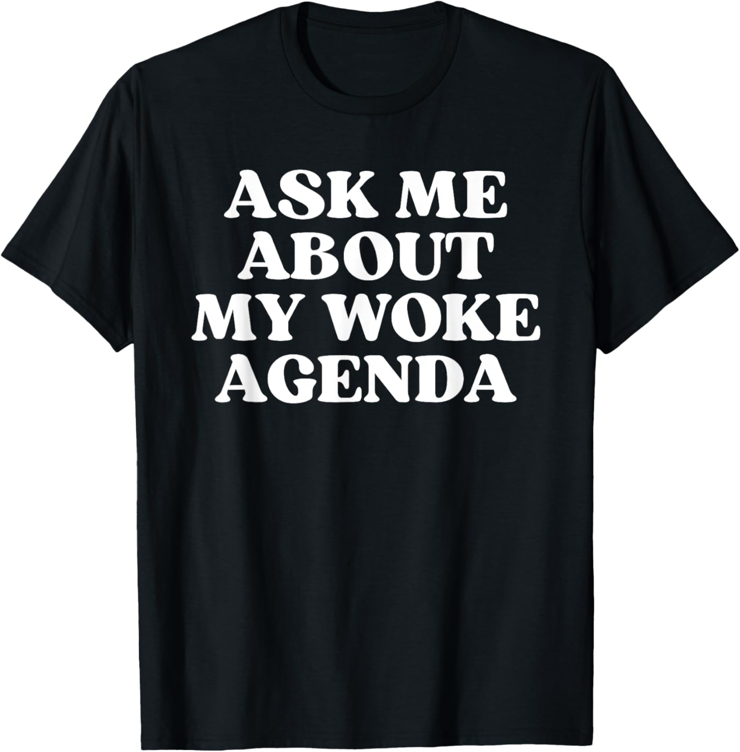 Ask Me About My Woke Agenda Funny Social Justice LGBTQ Quote
