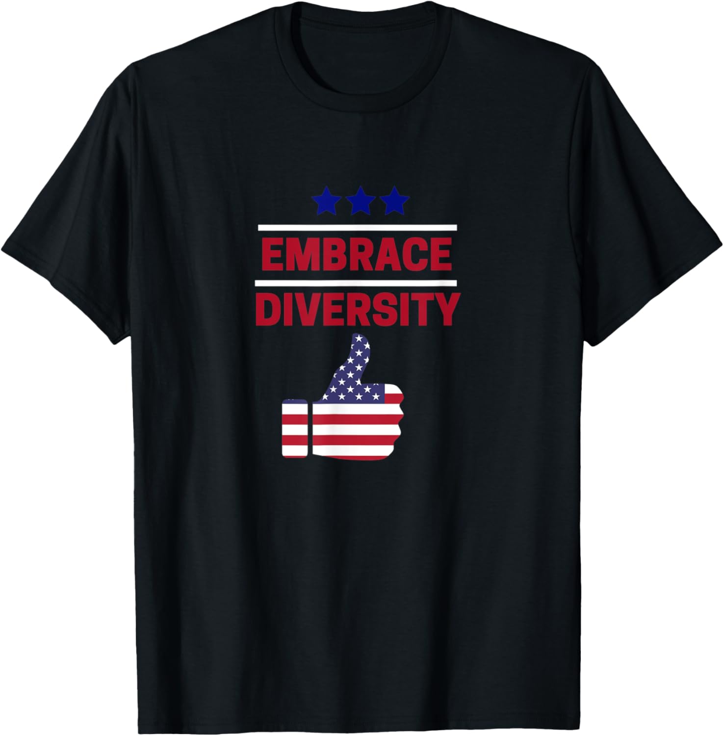 Embrace Diversity Human Rights T Shirt