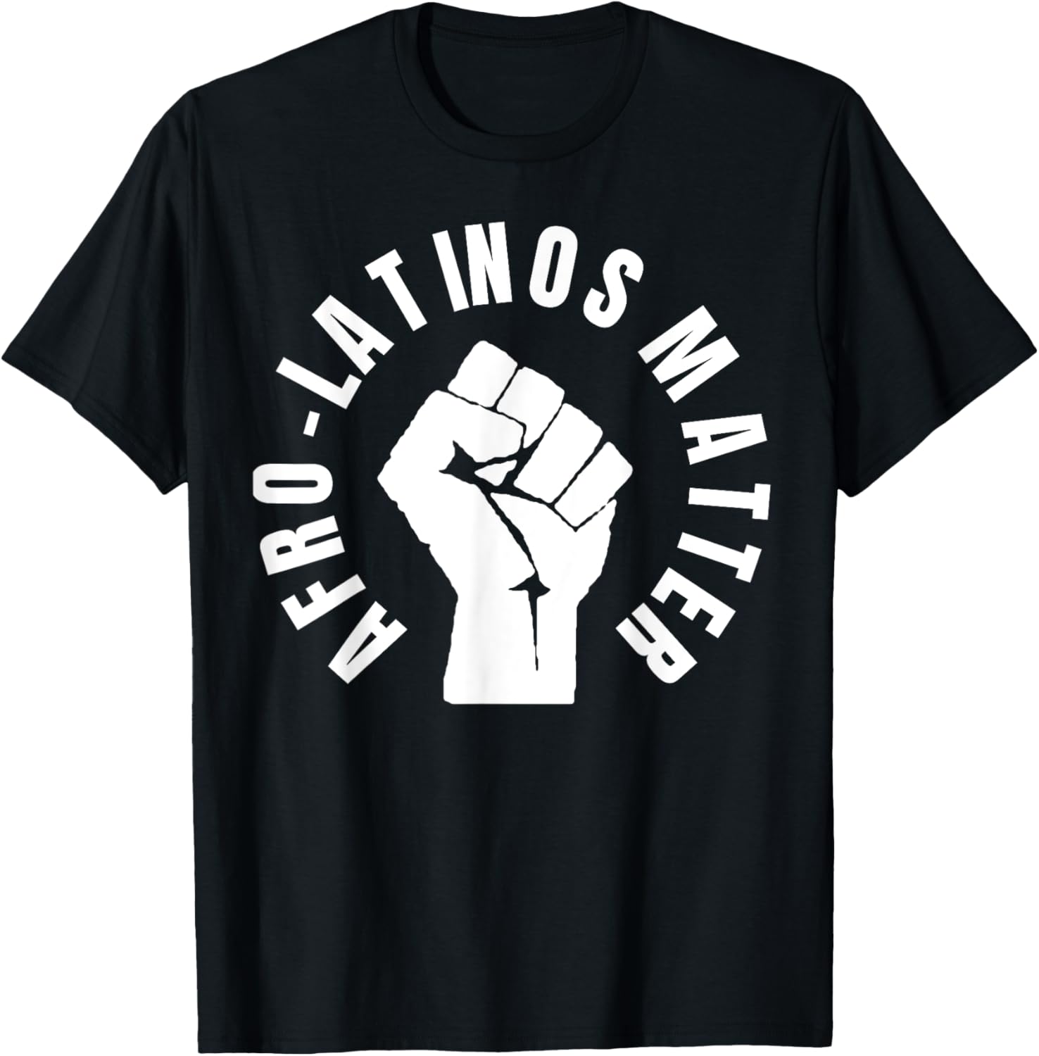 Afro Latinos Matter Tee   protest social justice shirts