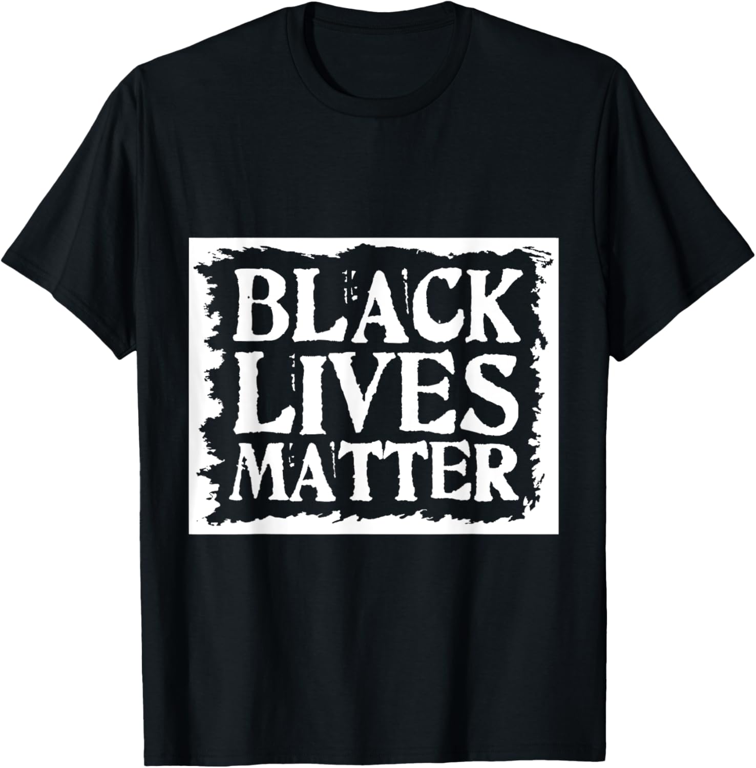 Black Lives Matter Distressed Shirt Human Rights BLM