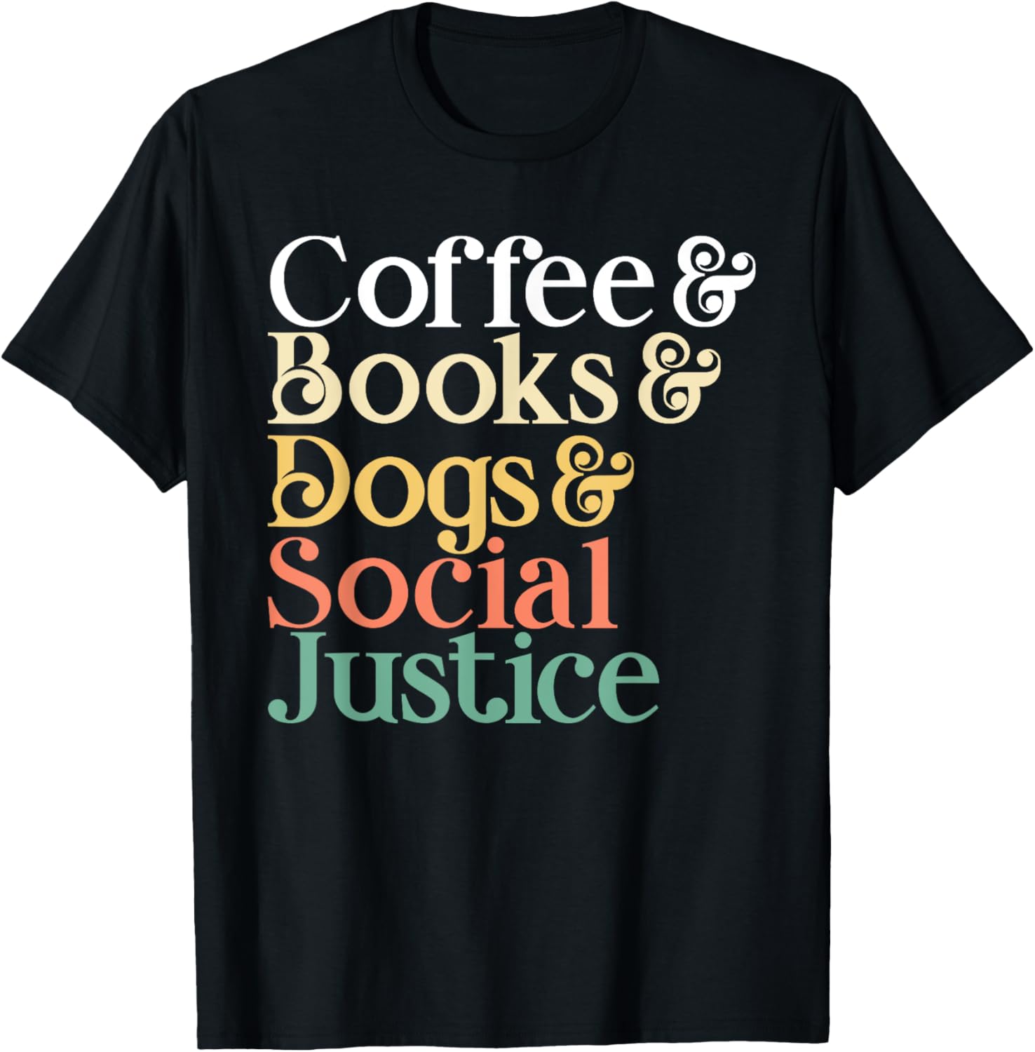 Coffee Books Dogs Social Justice