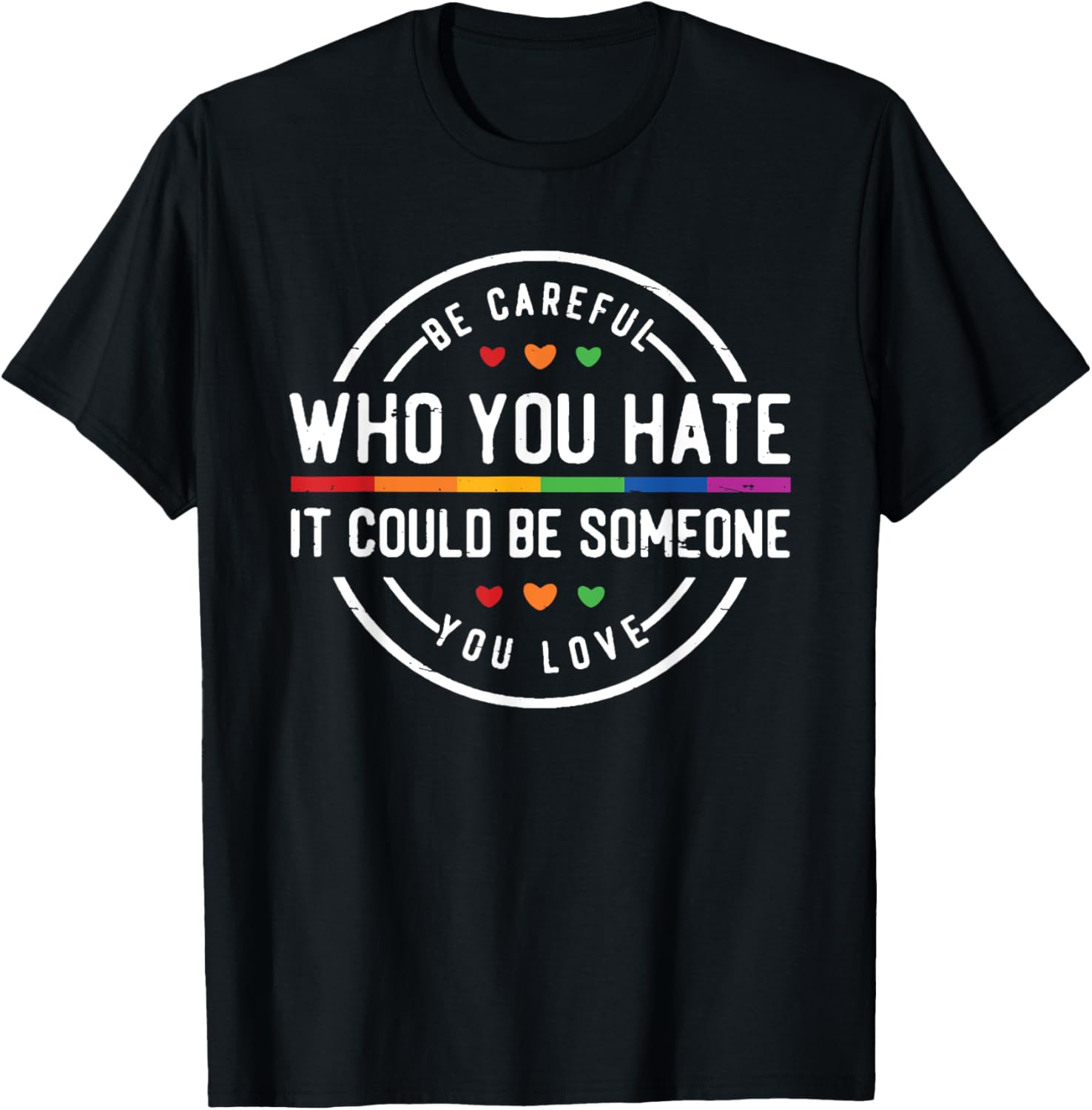 Be Careful Who You Hate LGBTQ+ Pride Human Rights