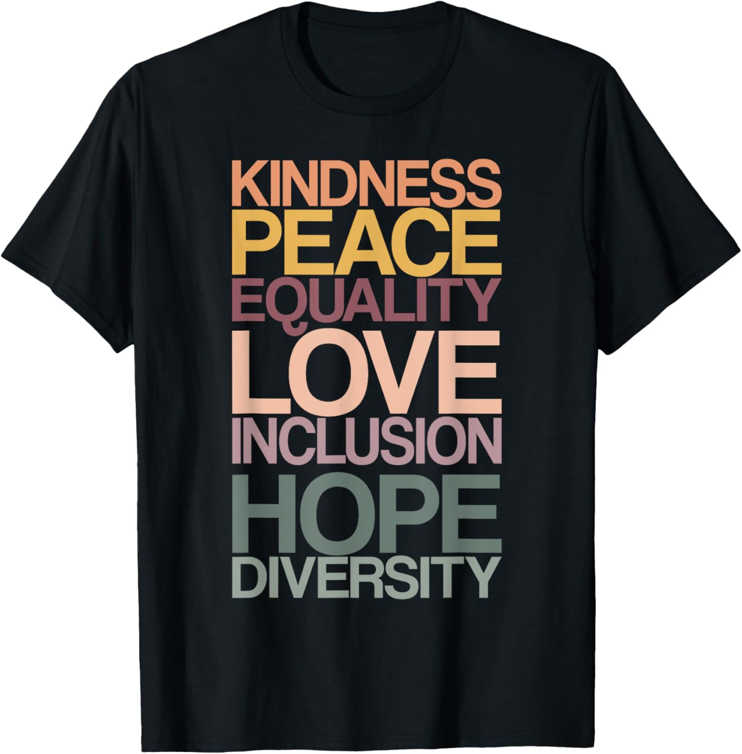 Boho Pastel Kindness Peace Hope Human Rights Social Justice