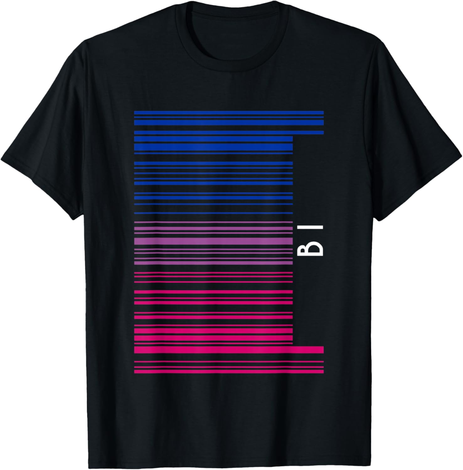 Bi Pride Bi Flag Bisexual Barcode LGBT Social Justice