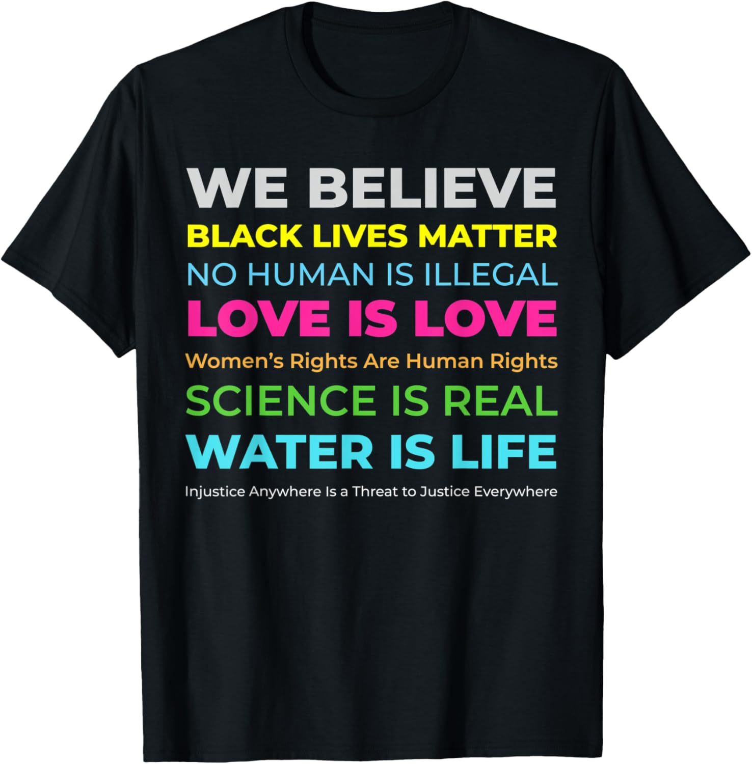 BLM, Social Injustice, Women's Rights, Science and LGBTQ