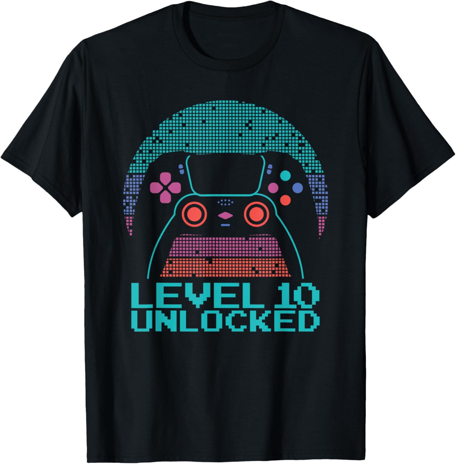 10 Year Old Gamer Gaming 10th Birthday   Level 10 Unlocked