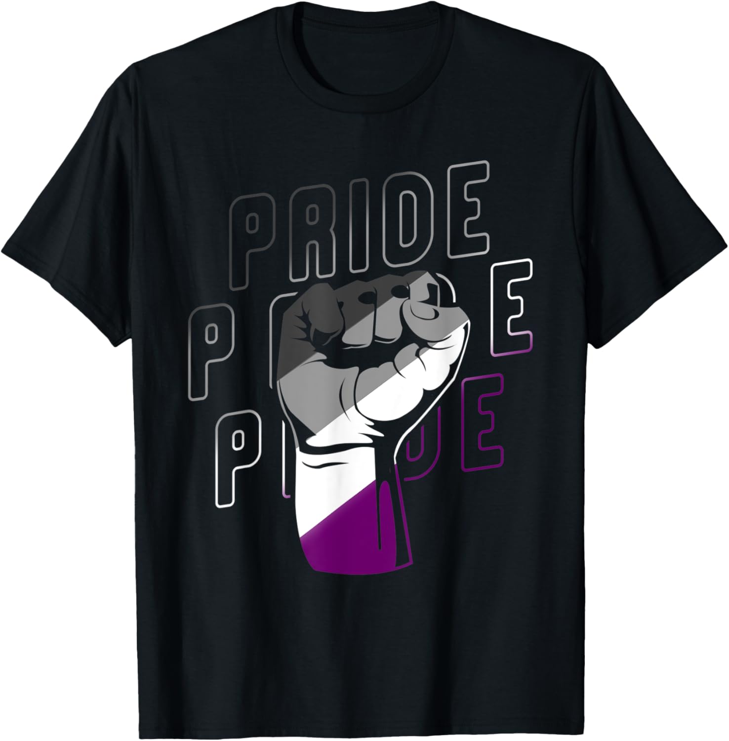 Asexual Pride Fist LGBTQ Gay Pride Month Human Rights LGBT
