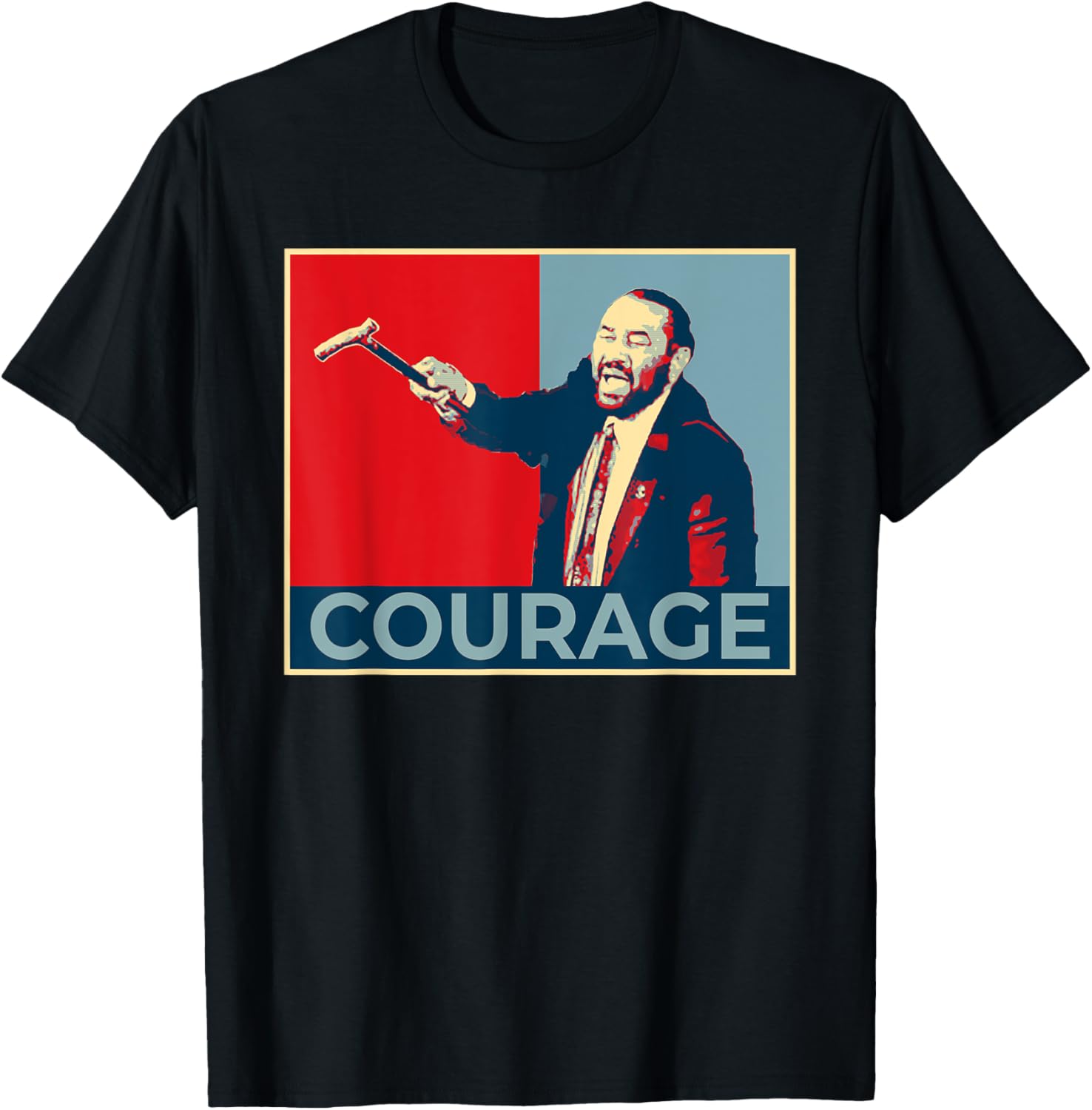 Bold Leadership and Courage Poster for Social Justice Fans