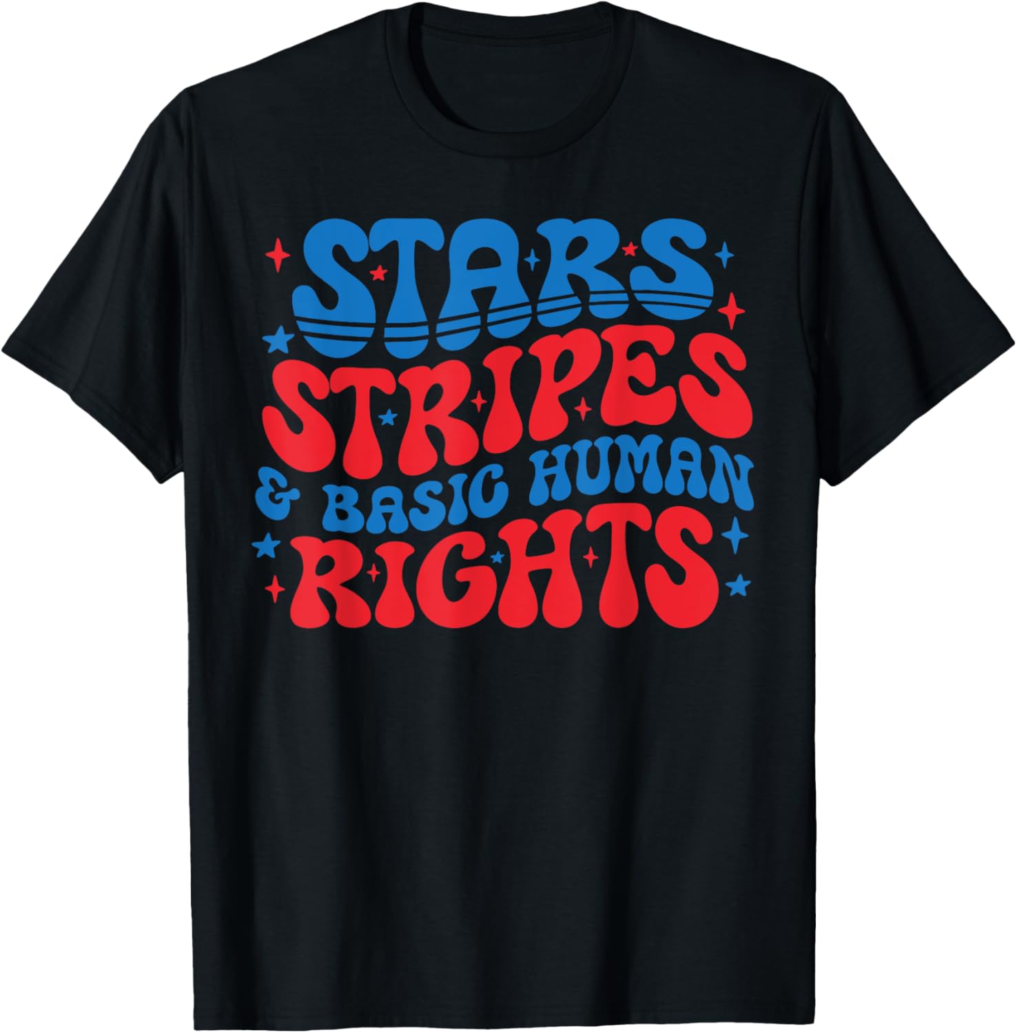 4th July Stars Stripes & Basic Human Rights Women's Rights