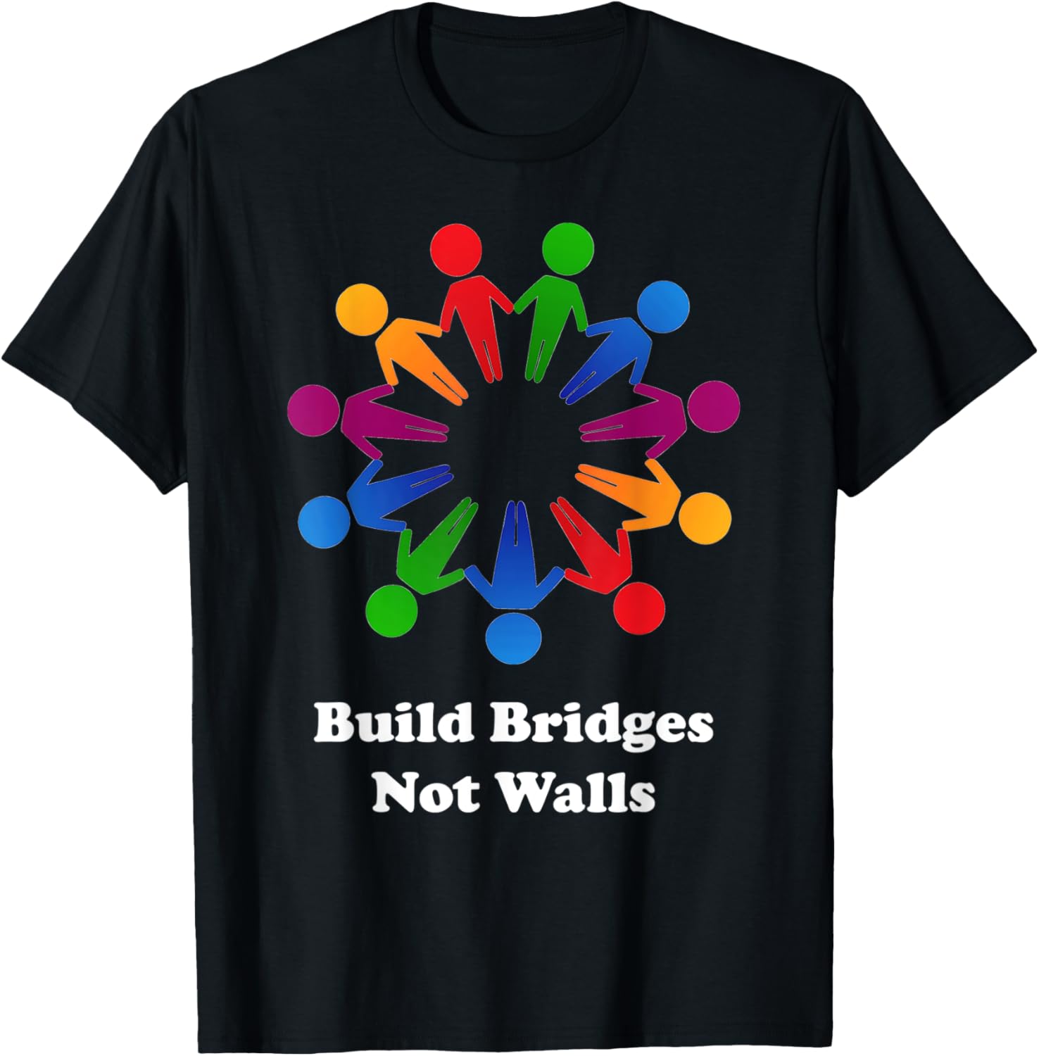Build Bridges Not Walls Pro Immigrants Human Rights Support
