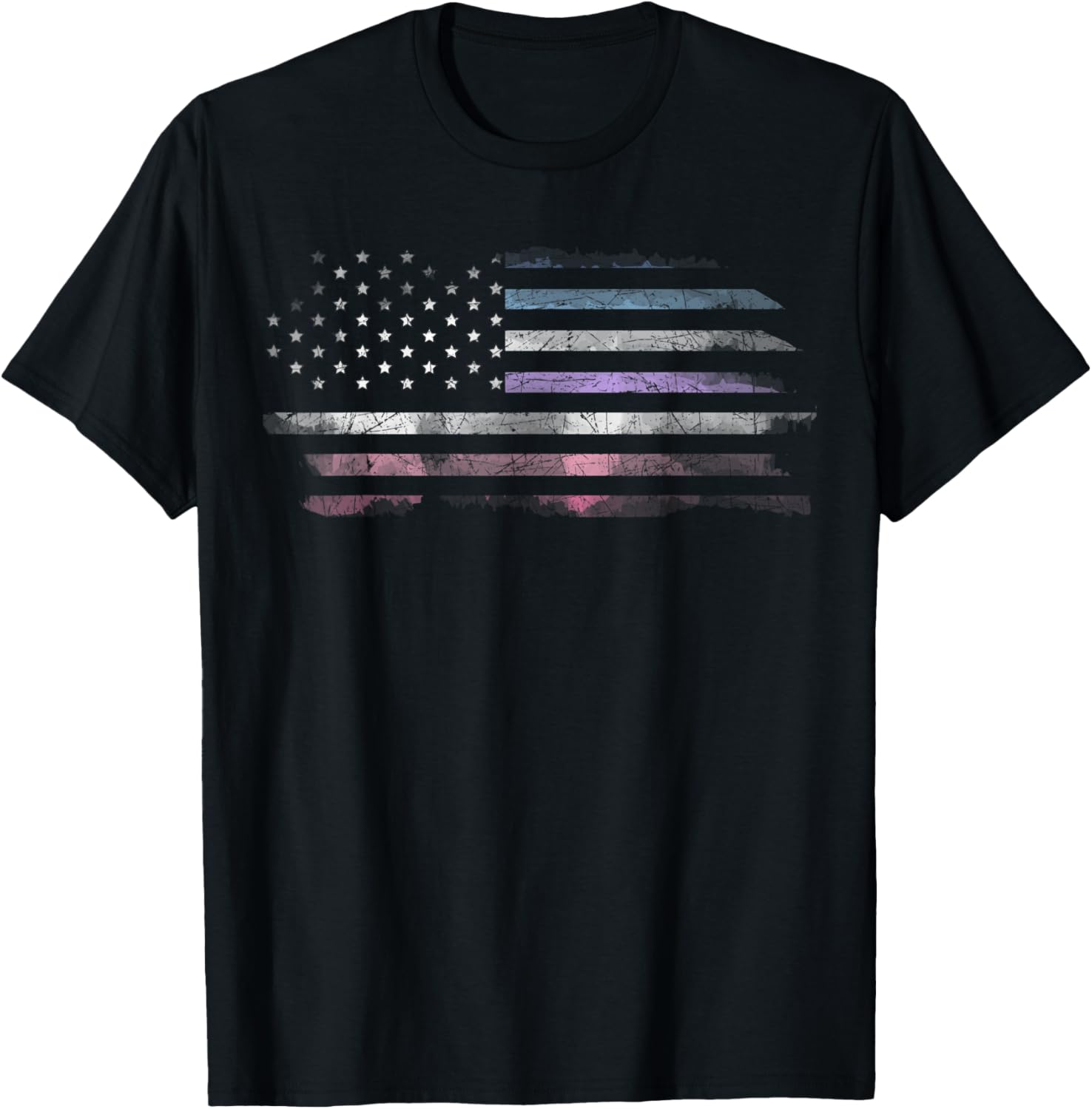 Bi Gender US Flag Gay Pride Month Human Rights LGBT Bigender