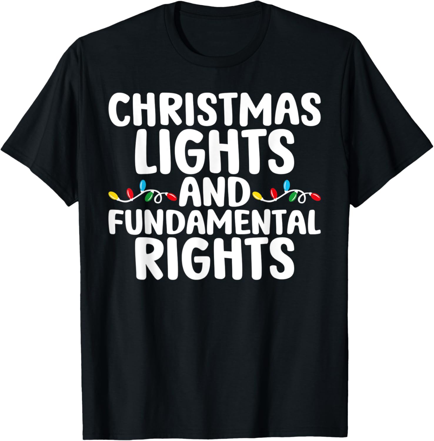 Christmas Lights And Fundamental Rights Matching Pajamas