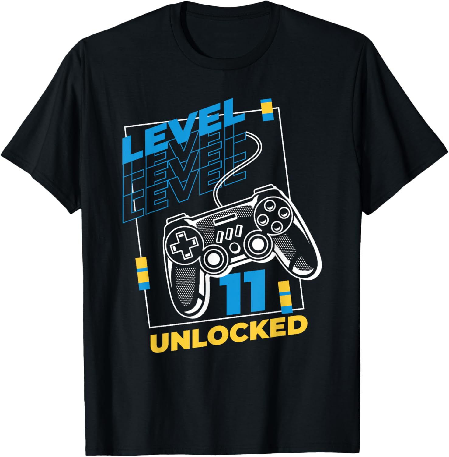 11 Year Old Gamer   Gaming 11th Birthday Level 11 Unlocked