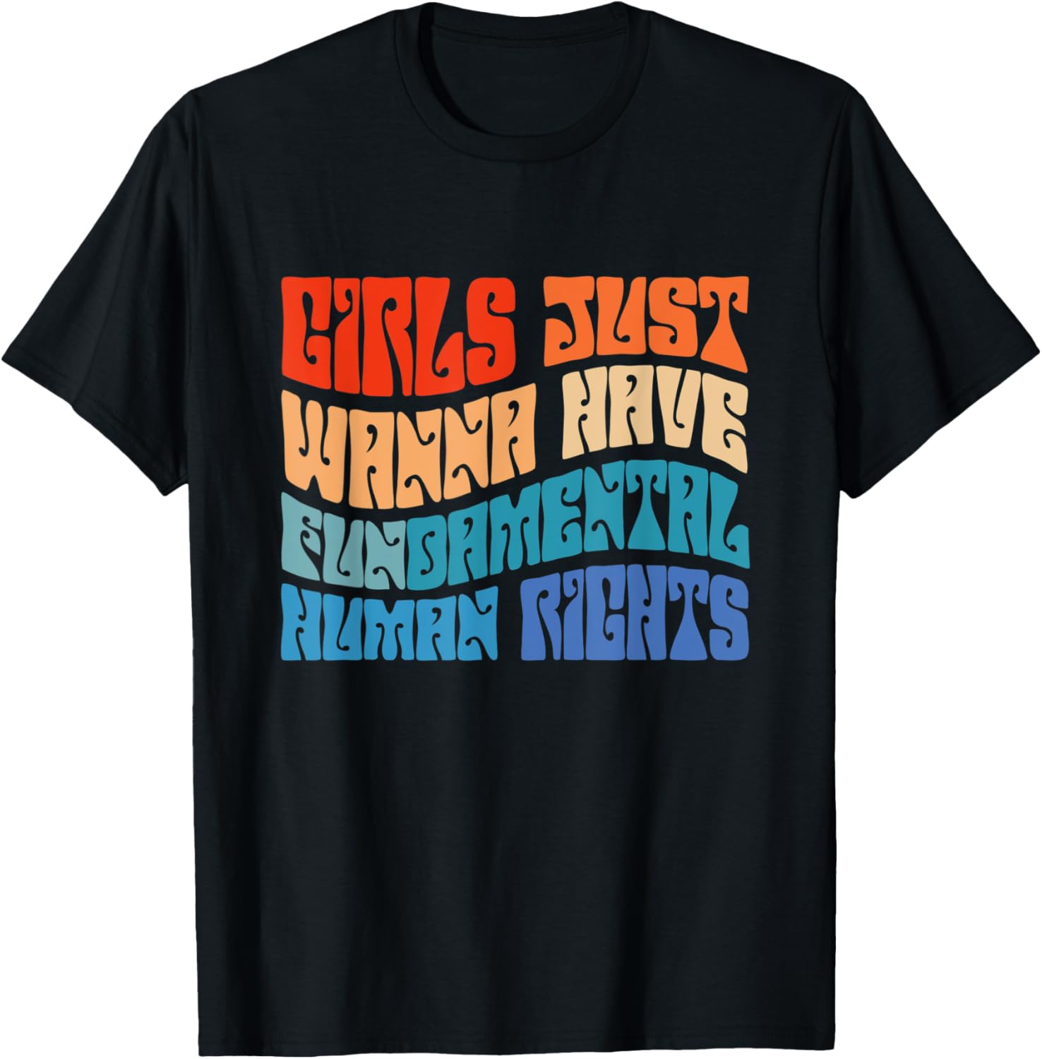 Boho Retro Girls Just Wanna Have Fun Damental Human Rights