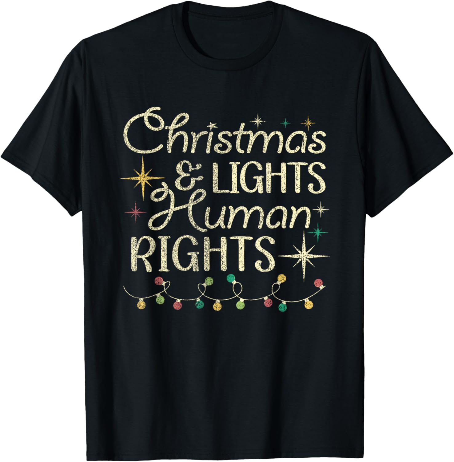 Christmas Lights And Human Rights Holiday