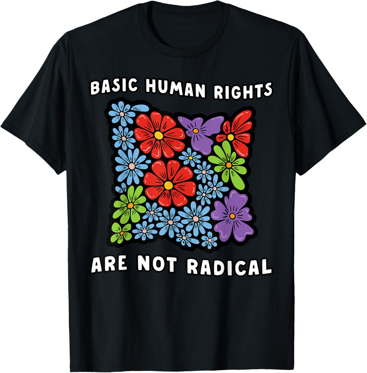 Basic Human Rights Not Radical Social Justice Equality Retro