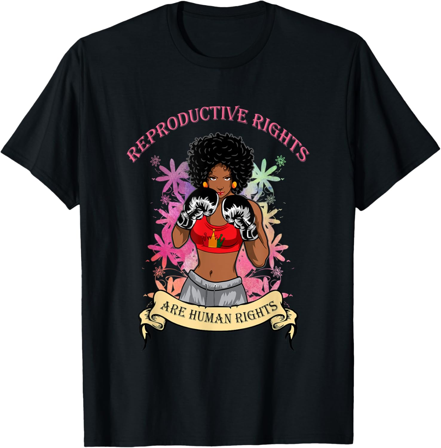 Black Woman Reproductive Rights Are Human Rights Pro Choice